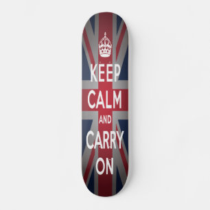 British Behålla Lugn Carry British Comp Skateboard Bräda 19,5 Cm