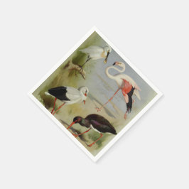 British Birds, Art Illustrations Pappersservett