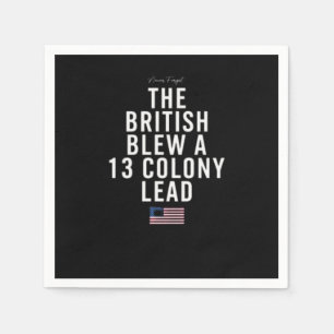 British Blew A Tretton Colony Lead Pappersservett