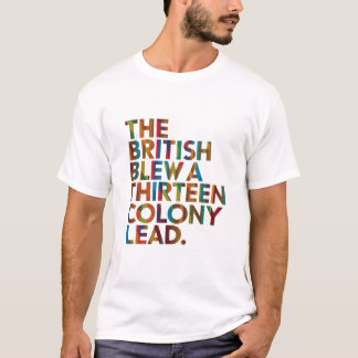 British Blew A Tretton Colony Lead T Shirt