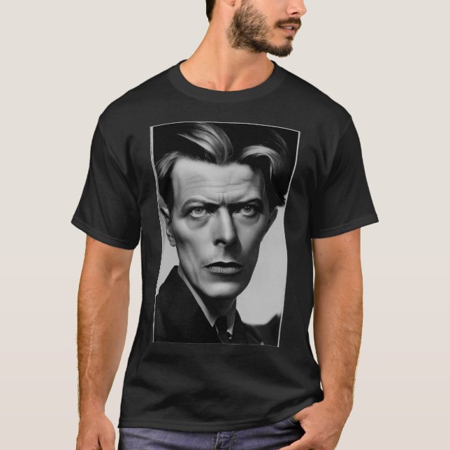 British Bowie T Shirt (Framsida)
