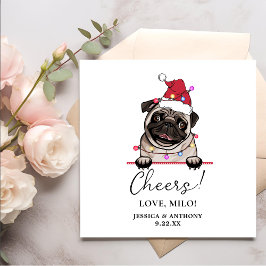 British Bull Dog Personlig Cheers Napkins Pappersservett
