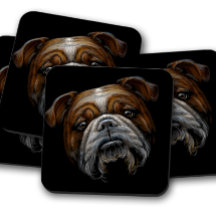 British Bulldog Animal Porträtt | Charming Bulldog