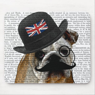 British Bulldog och Bowlareare Hat Musmatta