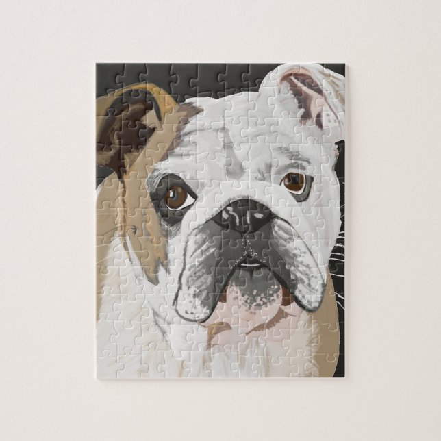 British Bulldog Pussel (Vertikal)