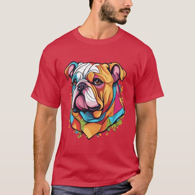 British Bulldog T Shirt (Framsida)