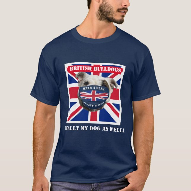 BRITISH BULLDOG T SHIRT (Framsida)