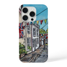 British Bunting Original Acrylic Painting