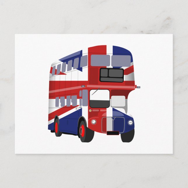 British Buss Vykort (Framsida)