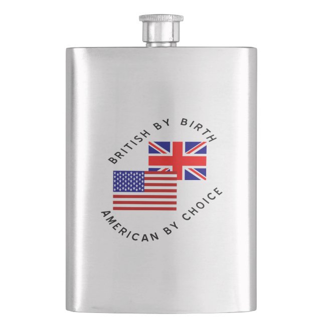 British by Birth American by Choice Black Text Fickplunta (Framsidan)