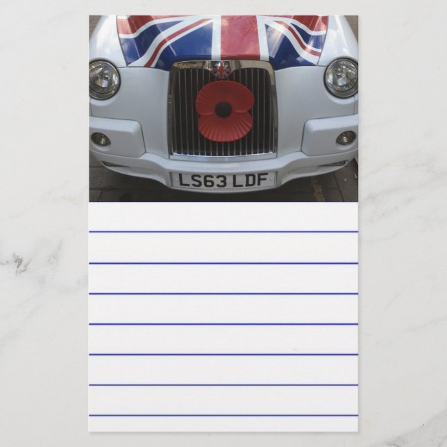 British Cab Brevpapper (Framsida)