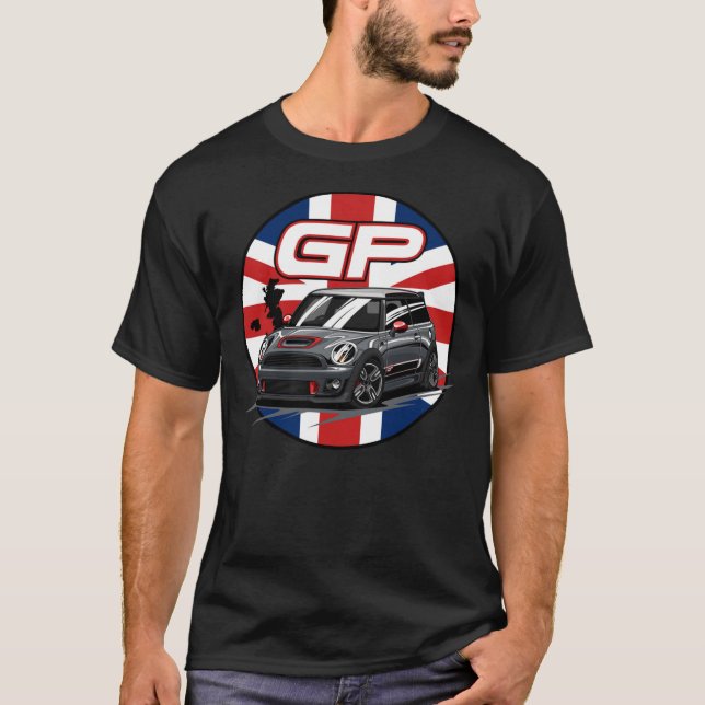 British Car Mini Cooper JCW GP Essential T-Shirt (Framsida)