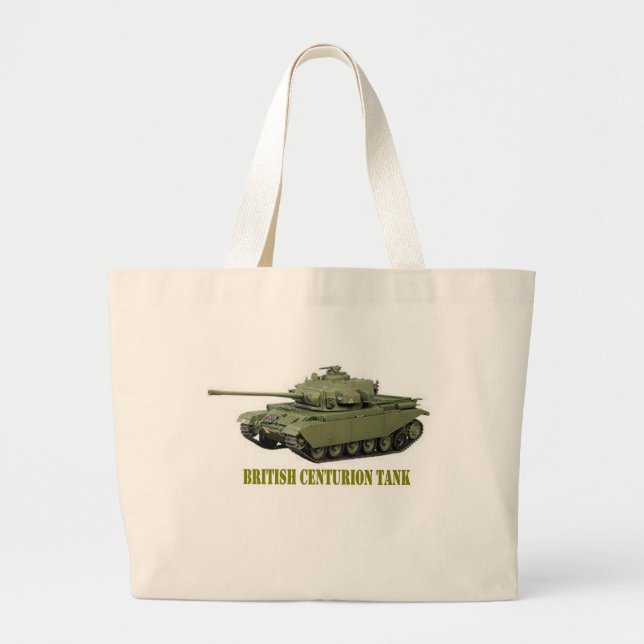 BRITISH CENTURION TANK JUMBO TYGKASSE (Framsidan)