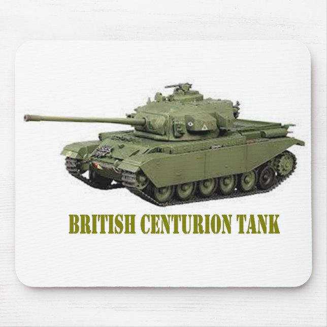 BRITISH CENTURION TANK MUSMATTA (Framsidan)
