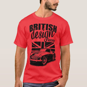British Classic Car Austin Healey T Shirt