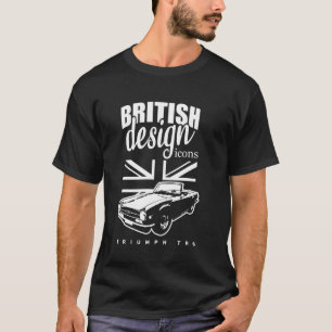 British Classic Toppen Car Triumph TR6 T Shirt