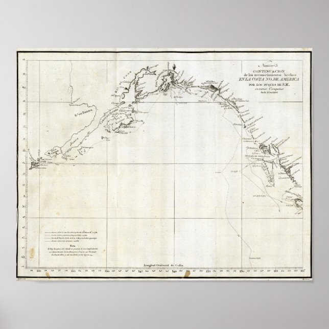 British, Columbia, Alaska Poster (Framsidan)