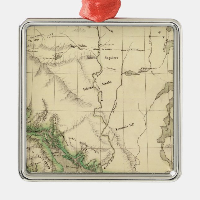 British Columbia, Alberta 31 Julgransprydnad Metall (Framsidan)