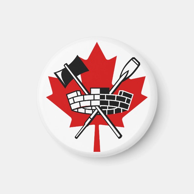 British Columbia BC Canada Magnet (Framsidan)