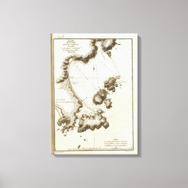 British Columbia Bok Karta Canvastryck (Framsida)