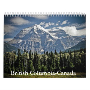 British Columbia-Canada Calendar Kalender