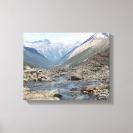 British Columbia Canada Glastic Bäck Canvas