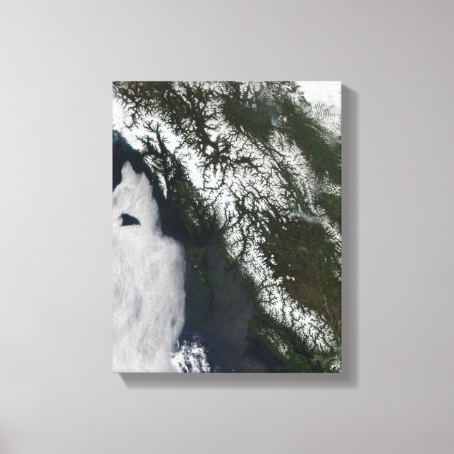 British Columbia Canvastryck (Framsida)