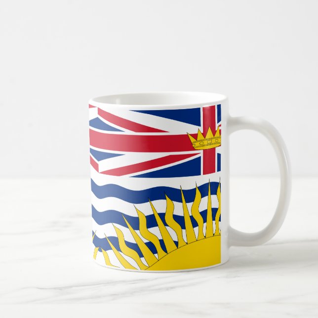 British Columbia flagga Mugg (Höger)