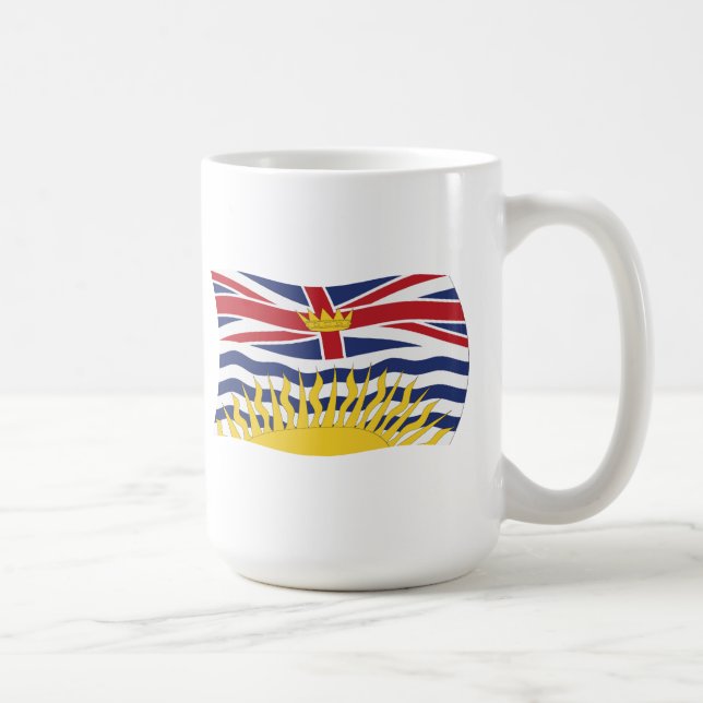 British Columbia Flagga Mugg (Höger)