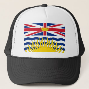 British Columbia flagga Truckerkeps