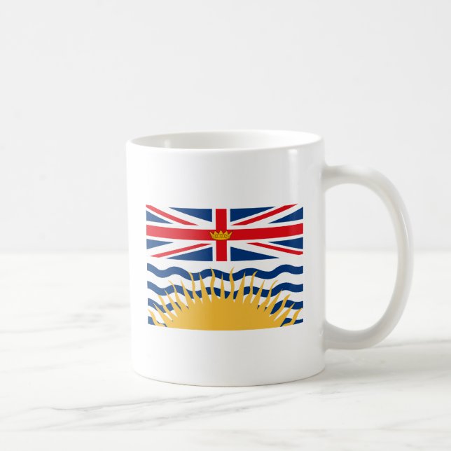 British Columbia flaggamugg Kaffemugg (Höger)