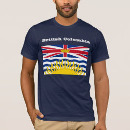 British Columbia flaggaT-tröja Tee Shirt