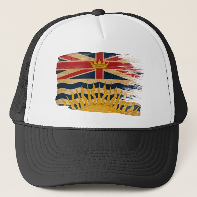 British Columbia flaggatruckerkeps Keps (Framsida)