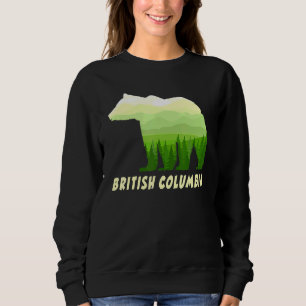British Columbia Grizzly björn i Kanadas skog T Shirt