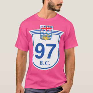 British Columbia Highway 97 Sign T Shirt