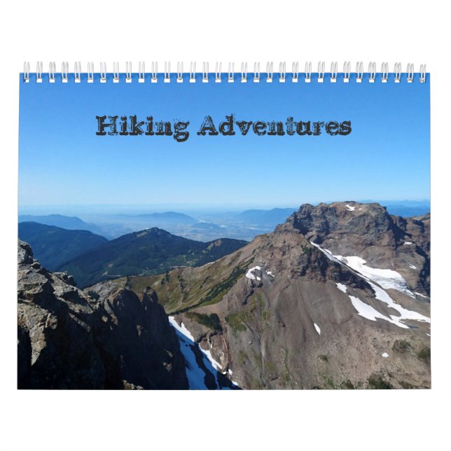 British Columbia Hiking Äventyr Scenia Kalender (Omslag)