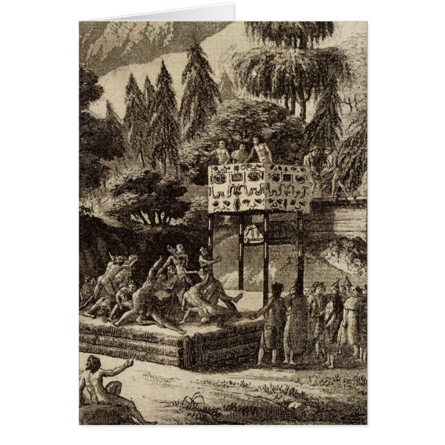 British Columbia illustration View Hälsningskort (Framsidan)