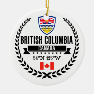 British Columbia Julgransprydnad Keramik
