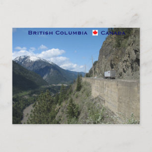 British Columbia Kanada Vykort