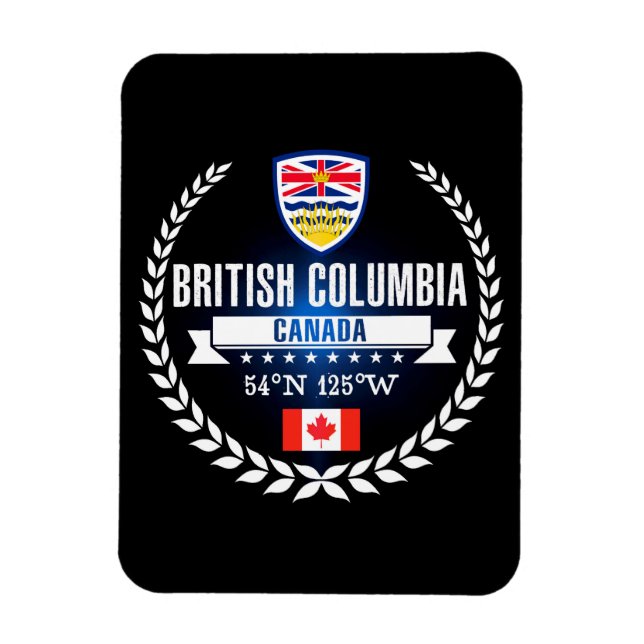 British Columbia Magnet (Vertikal)
