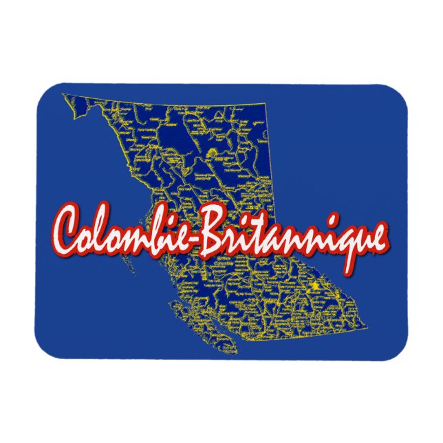 British Columbia Magnet (Horisontell)