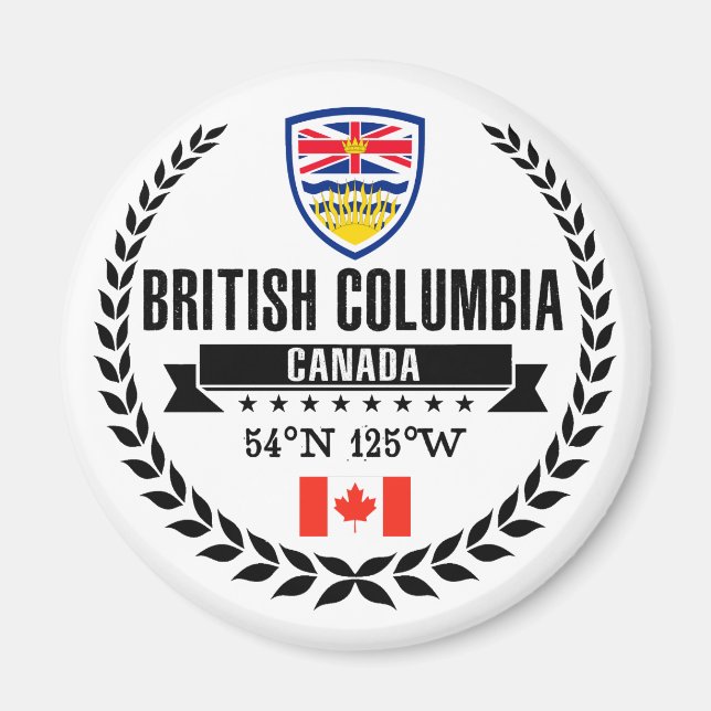 British Columbia Magnet (Framsidan)