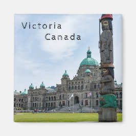 British Columbia Parlamentet - Victoria, Kanada Magnet