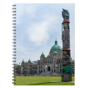 British Columbia Parliament - Victoria, Kanada Anteckningsbok