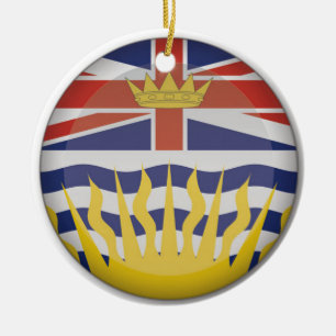 British Columbia Porcelain julprydnad Julgransprydnad Keramik