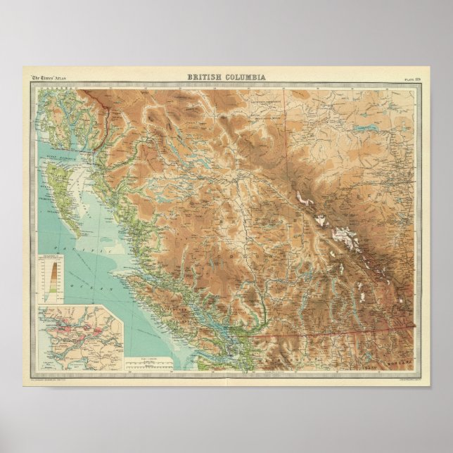 British Columbia Poster (Framsidan)