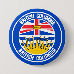British Columbia Round Emblem Knapp