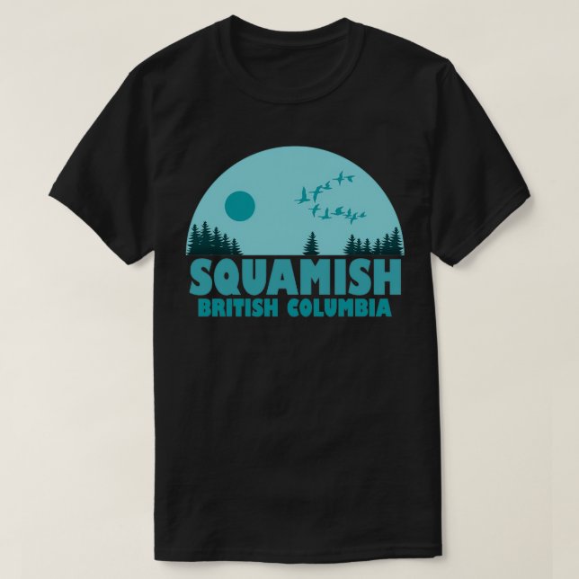 British Columbia, Squamish T Shirt (Design framsida)