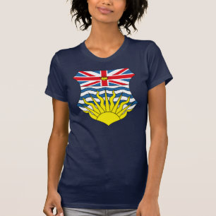 British Columbia vapensköldT-tröja T-shirt