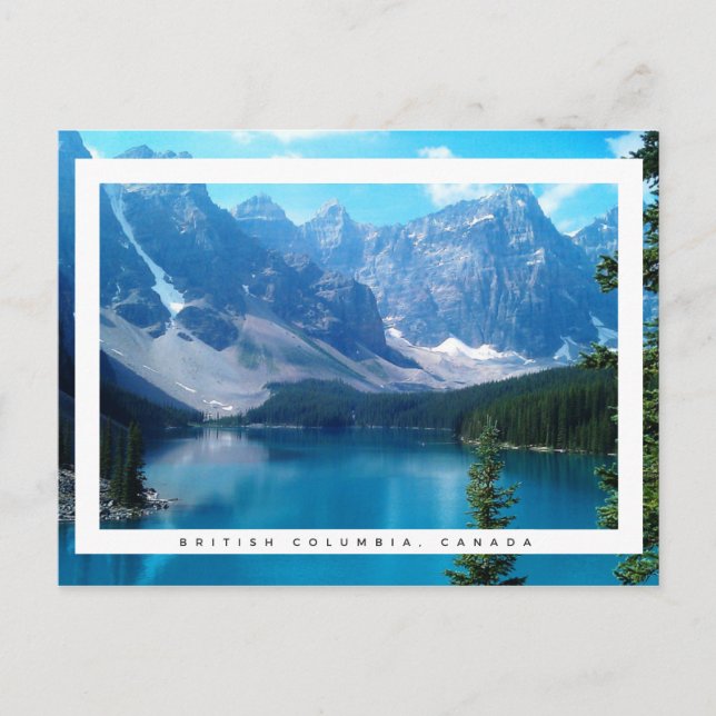 British Columbia Vykort (Framsida)